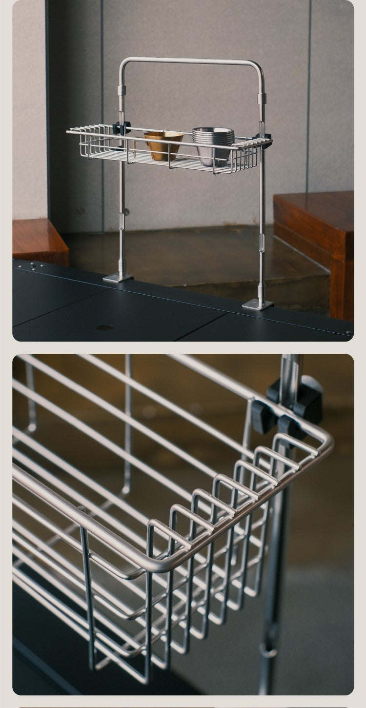 Half (1/2)-Unit Stainless Steel Shallow Mesh Box