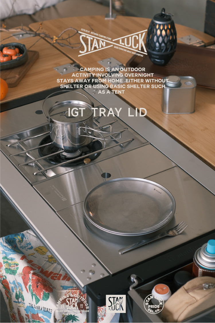 Half (1/2)-Unit IGT Stainless Steel Tray w/Hole