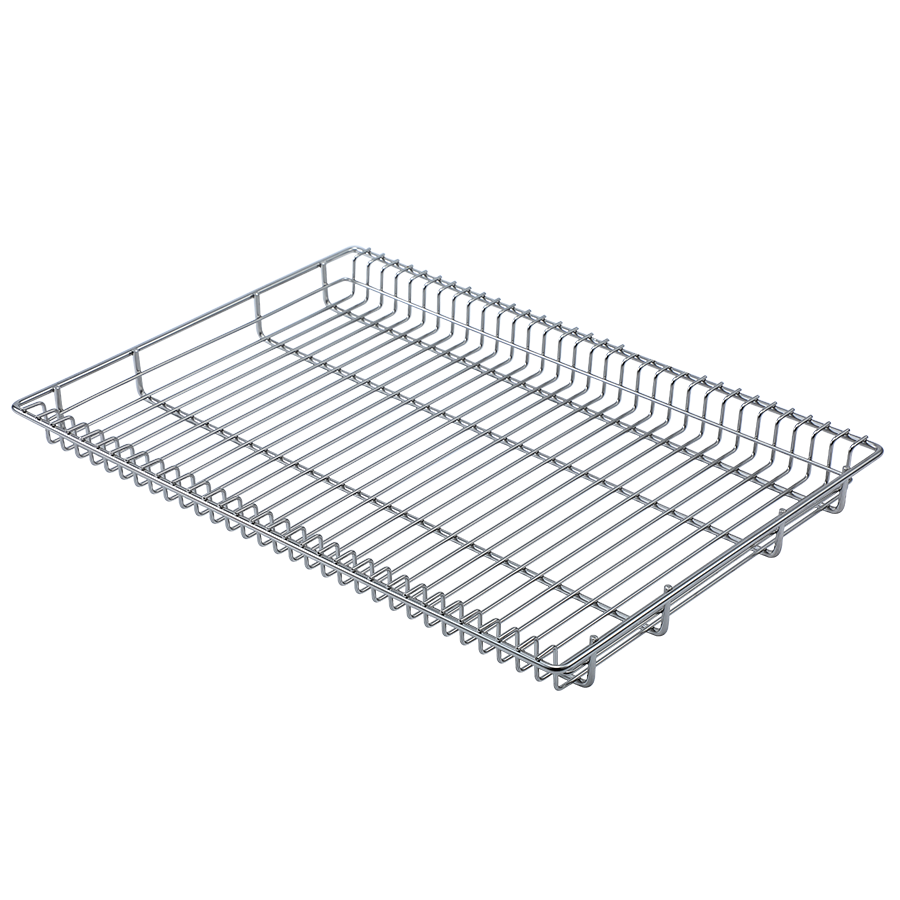2-Unit Stainless Steel Shallow Mesh Box