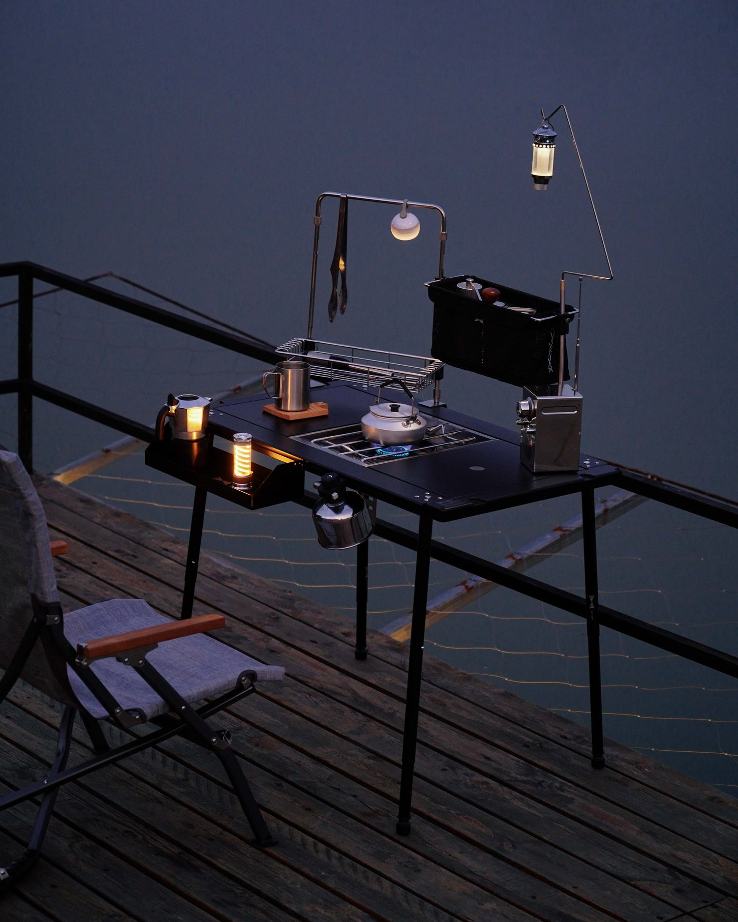 Black Aluminum Short Adjustable IGT Legs 400/550/660MM (Pair)