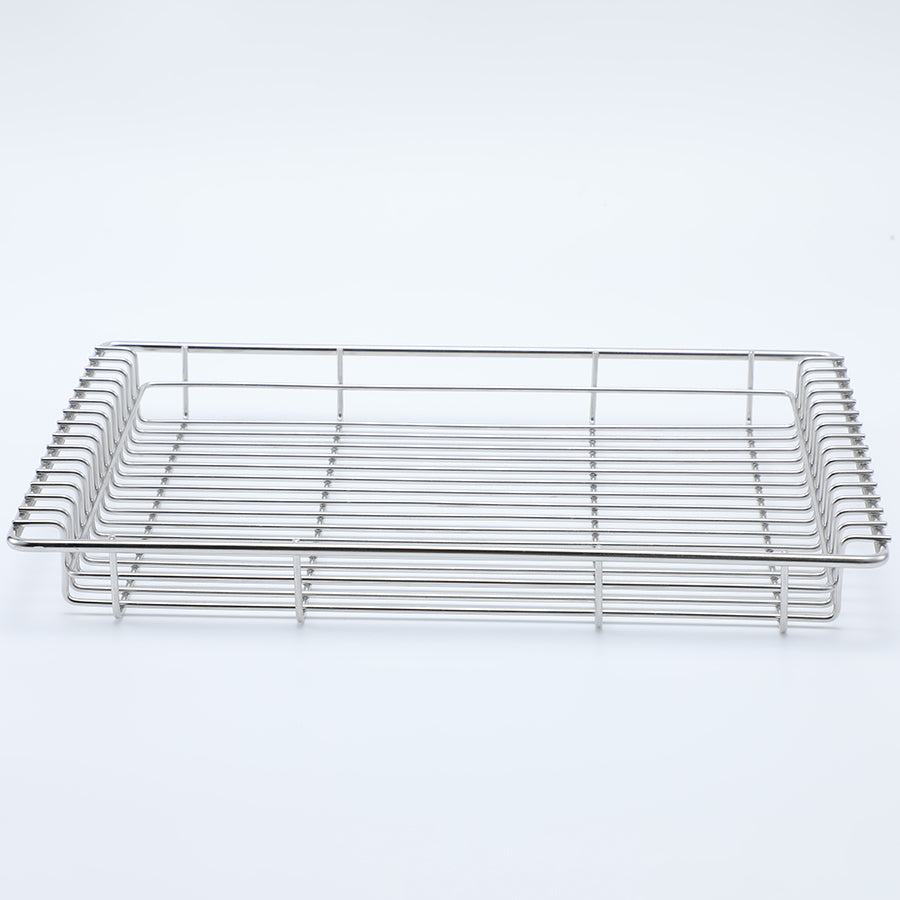 1-Unit Stainless Steel Shallow Mesh Box