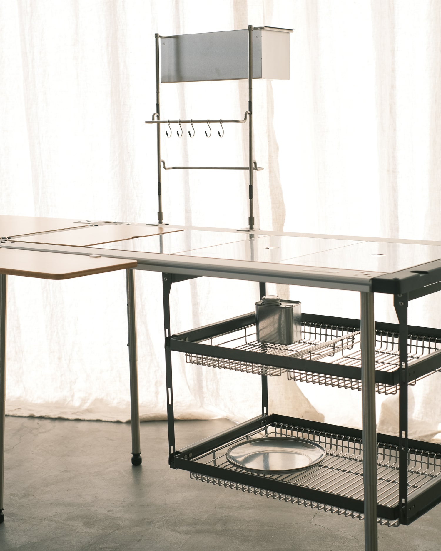 1 Unit Stainless Steel Shallow Mesh Box