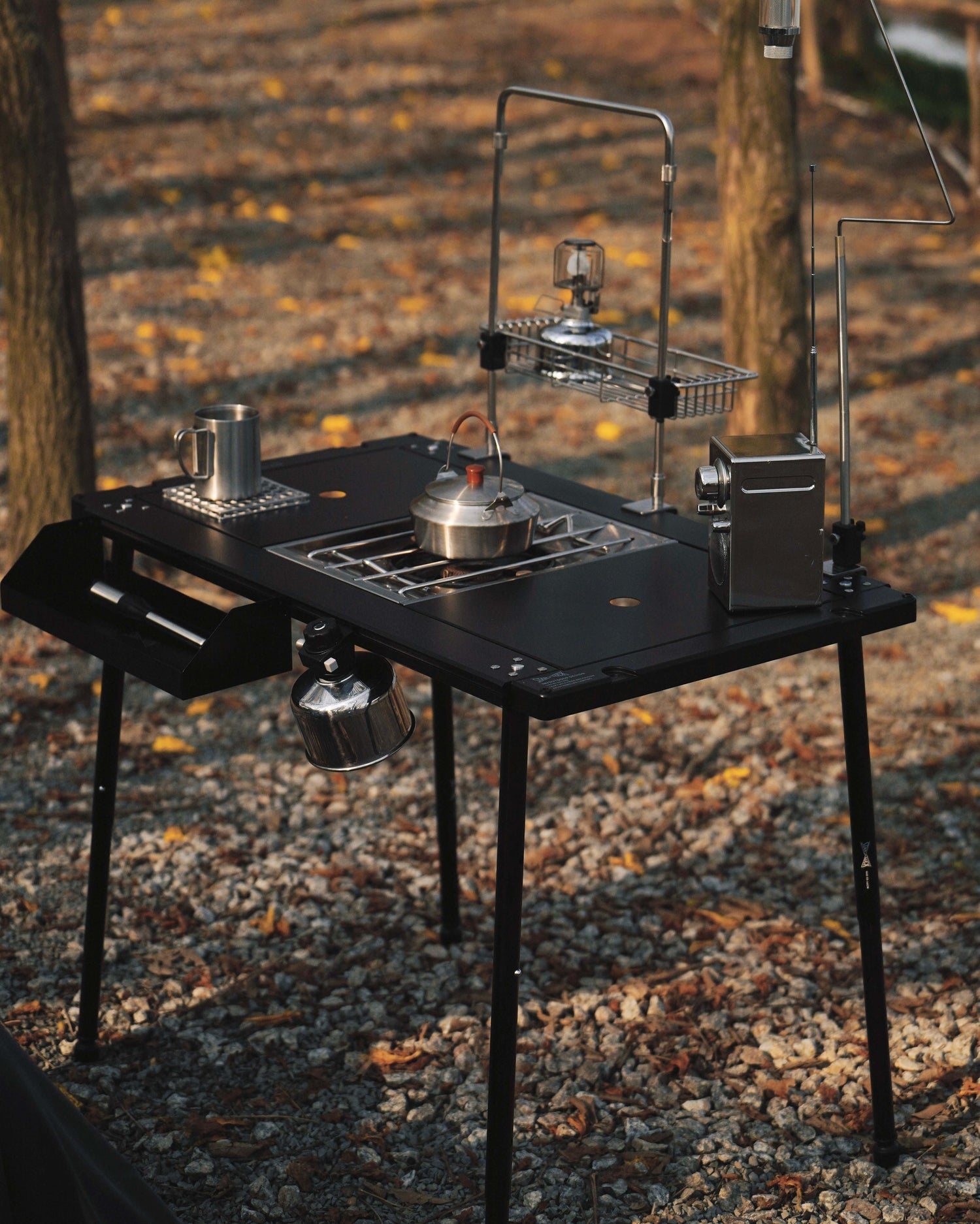 Black Aluminum Short Adjustable IGT Legs 400/550/660MM (Pair)