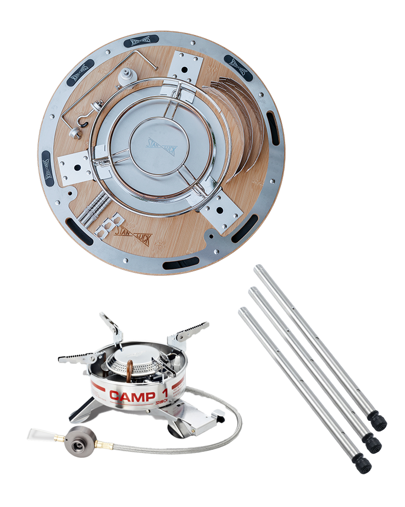 BambooGrill Skottle - Bundle