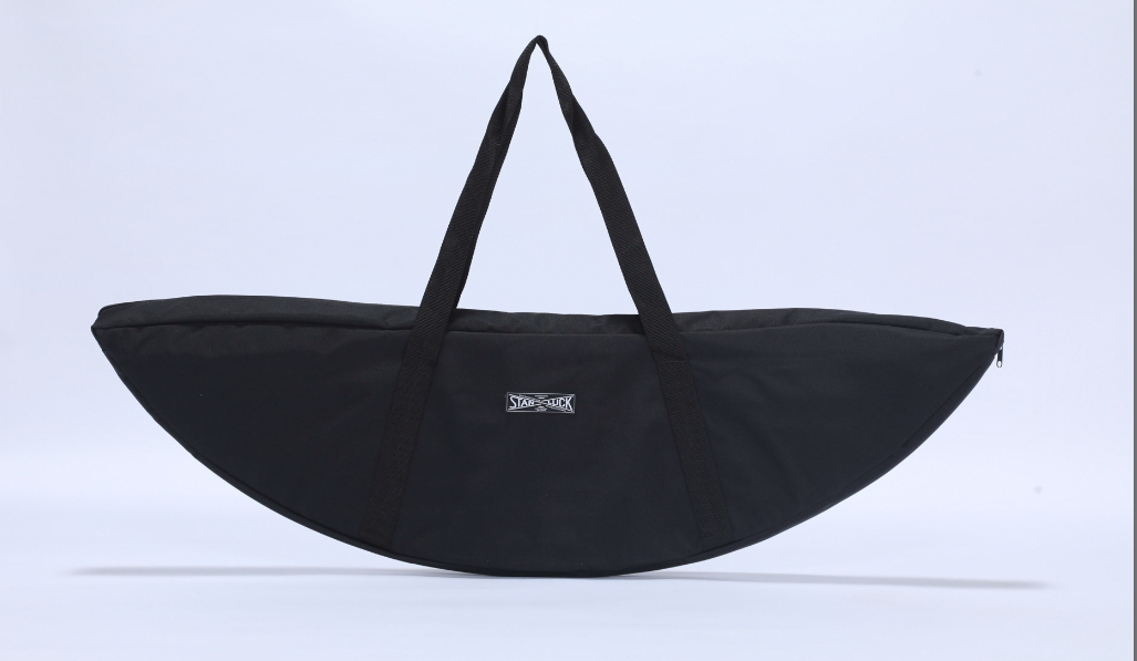 4-Unit Semi-Circle Bamboo Sliding Table w/Bag (2 Pieces)