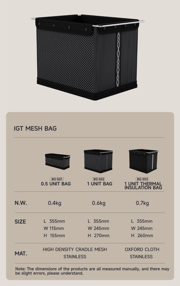 Half Unit Fabric Deep Mesh Box – Stanluck, Inc.