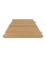 Left Trapezoid Bamboo Table (1 Piece)