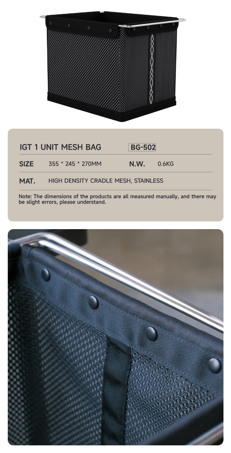 1 Unit Fabric Deep Mesh Box – Stanluck, Inc.