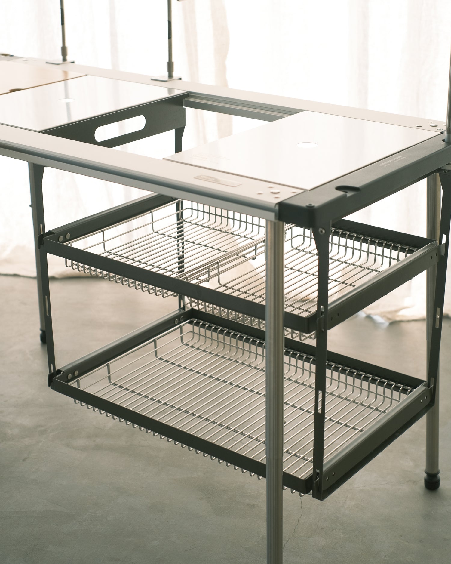 1 Unit Stainless Steel Shallow Mesh Box