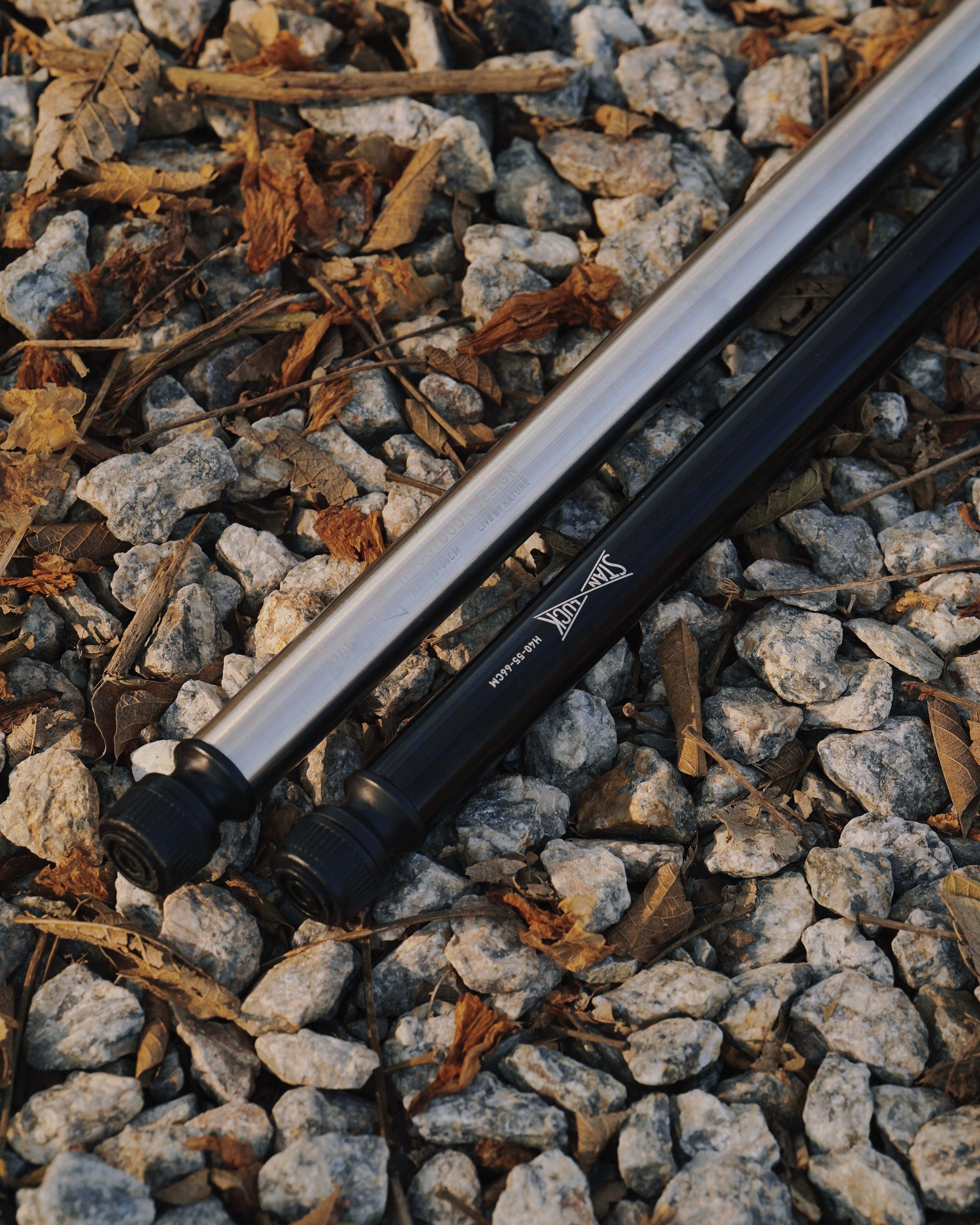 Black Aluminum Long Adjustable IGT Legs 550/660/830MM (Pair